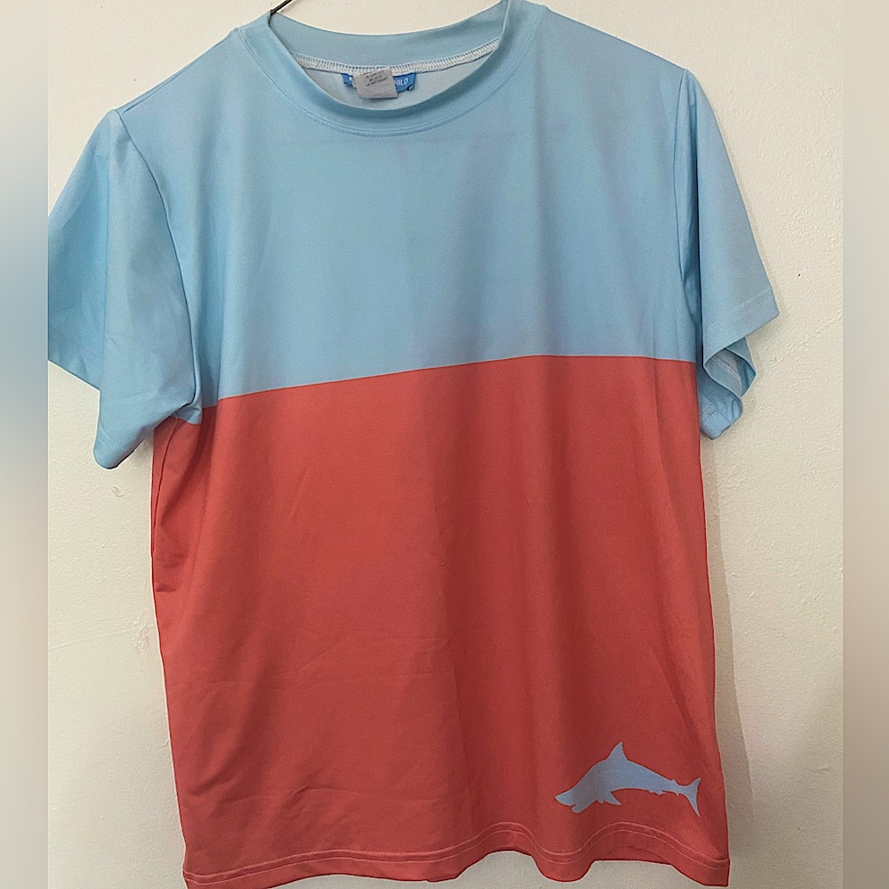 Boys swim shirt SPF T size 10-12